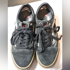 Vans Skate Old Skool Andrew Allen Snakeskin Black Gum Shoes Men’s 5 Women’s 6.5